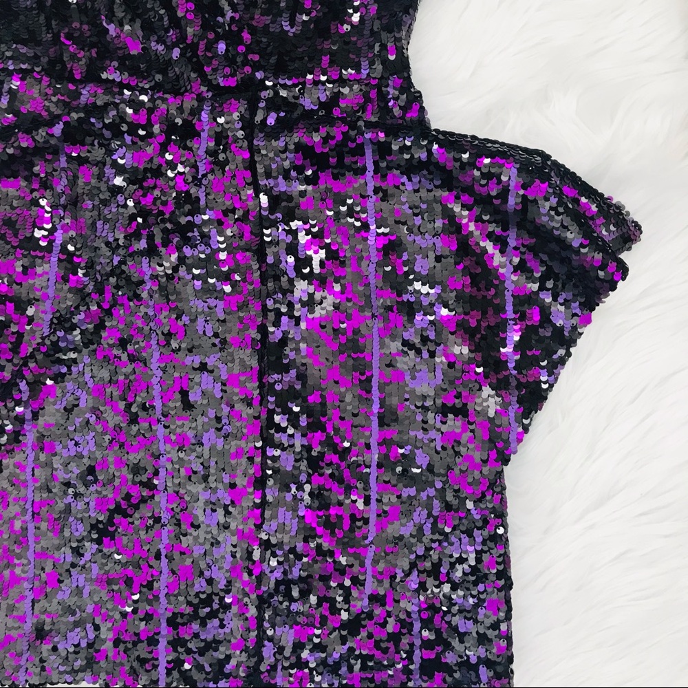 Parker Joanie Sequined Mini Dress - Picture 5 of 15